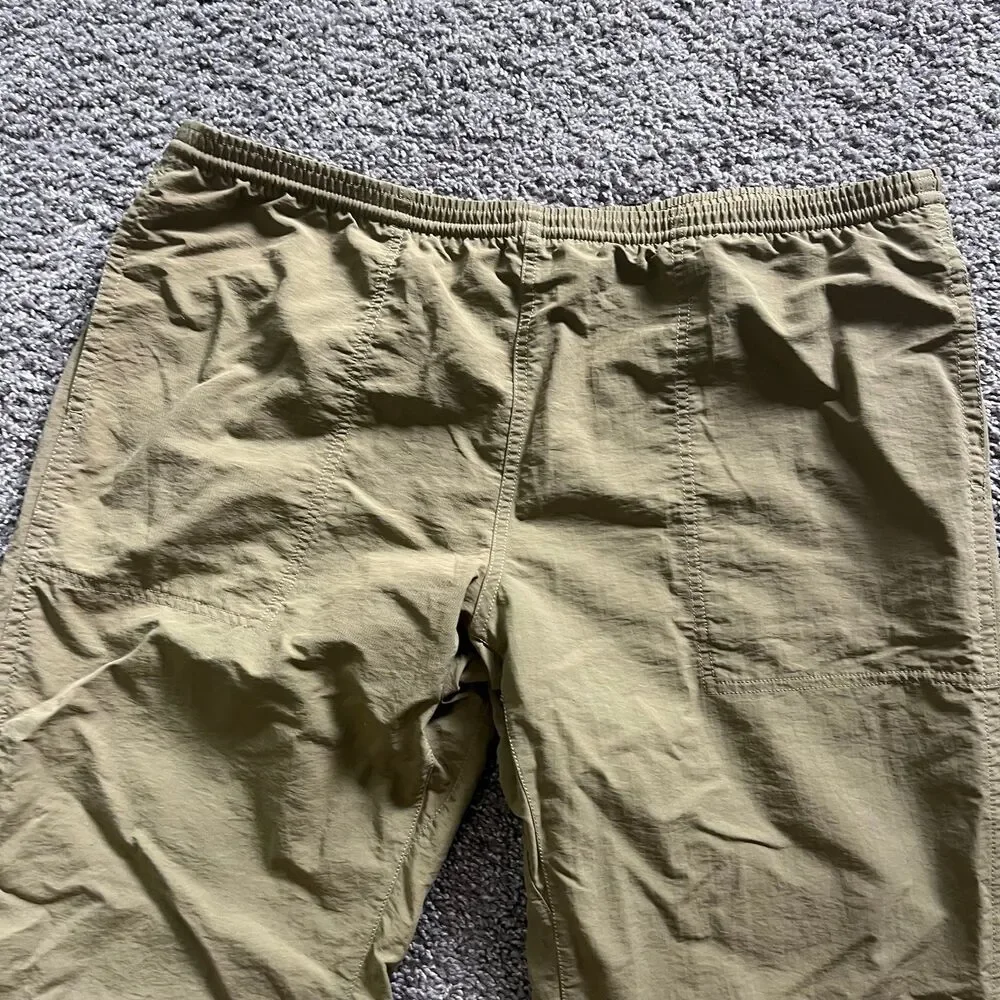 Patagonia Baggies Pants Drawstring Joggers Brown Hiking Mens XL 55210